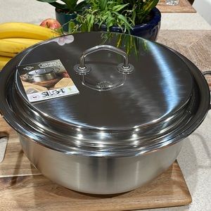 NWT Teknika by Silga Made in Milan Italy HUGE Pot
